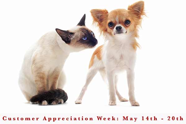 It's Customer Appreciation Week 5/14 - 5/20